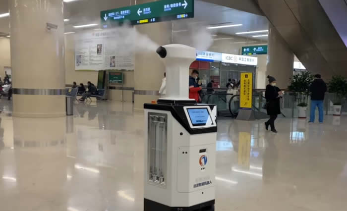 山東醫(yī)用消殺機(jī)器人